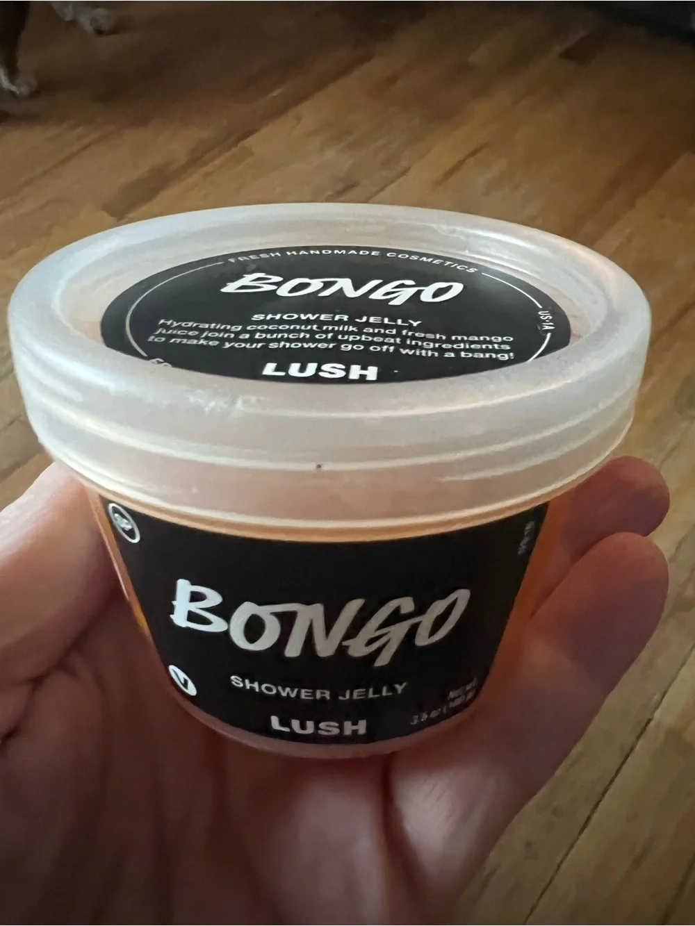 Lush Bongo Shower Jelly 3.5 oz Brand New